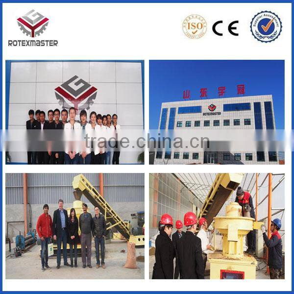 palm trees chipper machine