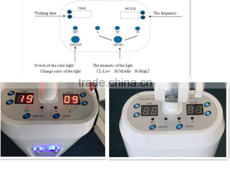2017 Medical pdt led light therapy machine
