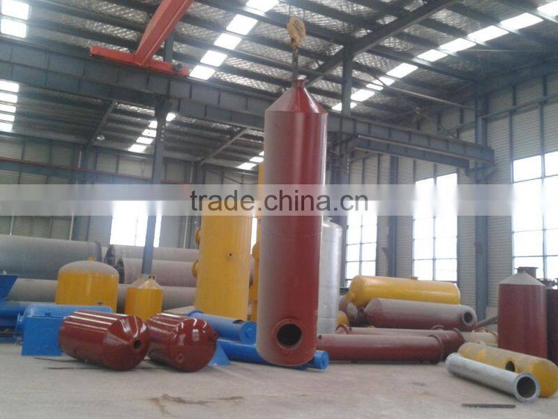 New Generation Green Type Plastic Refining To Oil Machine Continuous Plastic Pyrolysis Unit