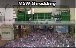 MSW Shredder rdf crusher