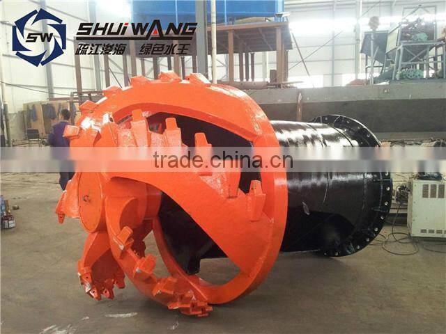 Shuiwang Hot Selling Factory Price Sand Suction Pontoon Boat with Cast Iron Sand Pump for sale