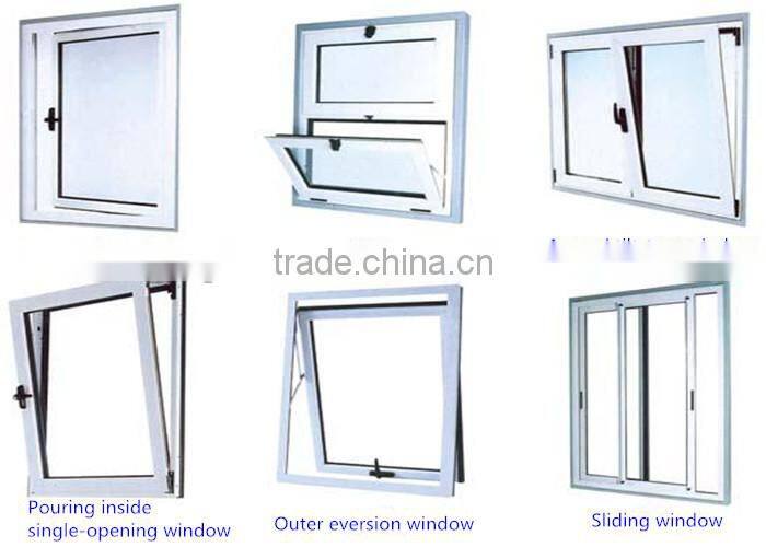Pattern optional thermal insulation aluminium cast iron windows