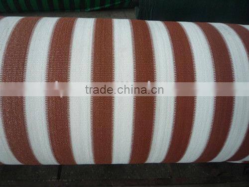 HDPE virgin anti UV balcony sun stripe shade sail