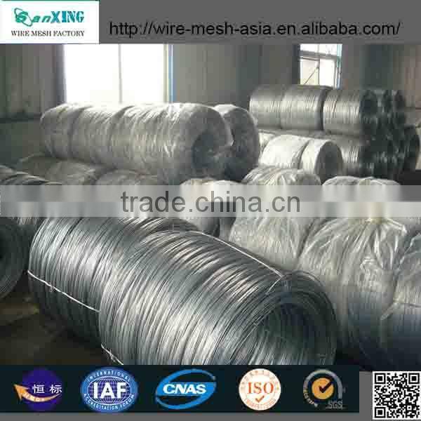 High Tension Hot Dipped 2mm Galvanized steel wire Binding Wire in China