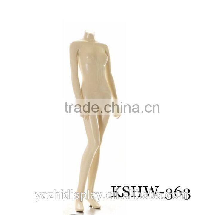 2016 hot sale sexy headless mannequin female for window display