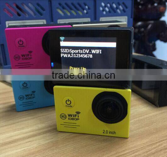 SJ7000 2.0 inch screen SJ7000 2.0 LCD Waterproof Sport Camera NT96655 1080P Full HD 30FPS WiFi Action Camcorder Car Dvrs SJ7000