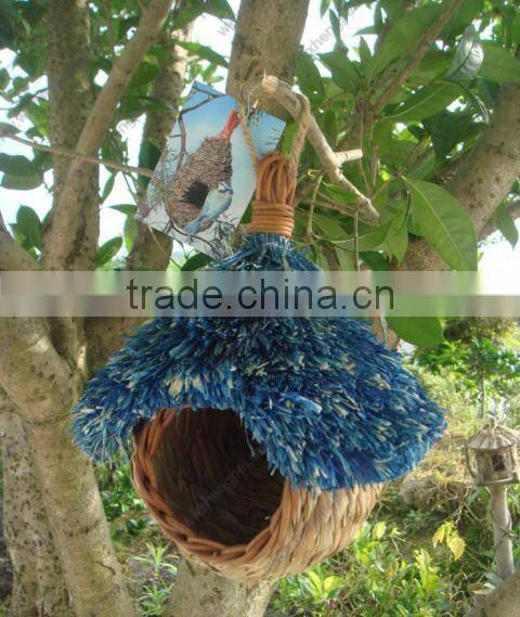 New design nest bird home hourse grass bird nest