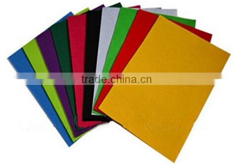 15111414 factory directly selling abundant colors 1mm thick felt sheet non woven needle punch felt sheet, hard & soft felt