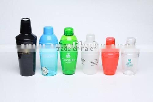 26oz Plastic PS 750ml Three-pieces Cocktail Shaker