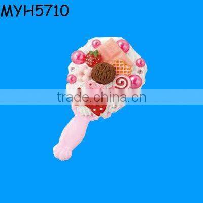 Cross crafts resin hand held mirror