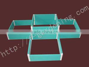 vertical garden modules rectangular planter box plastic raised gardening