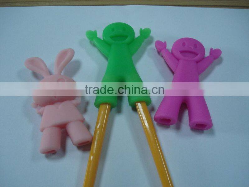 Newest male doll of cartoon series silicone chopsticks holder