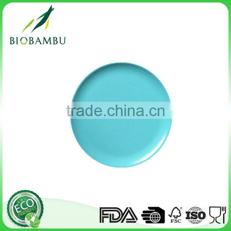 Manufacturer Supply Compostable Simple style bamboo serving plates