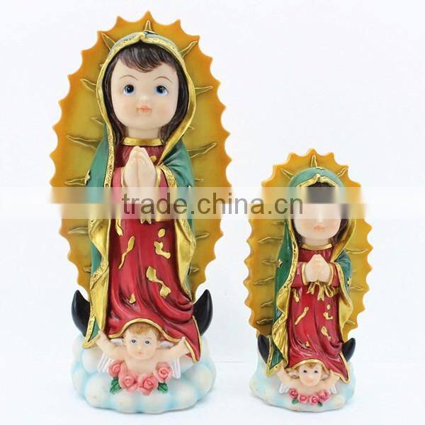 Catholic religious blessing room statue Church votive candle holders