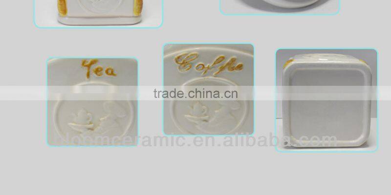 Ceramic handmade storage jar