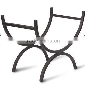 Iron log rack
