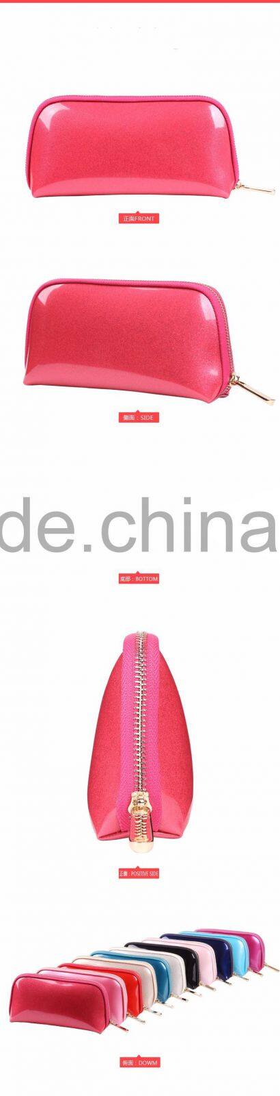 Ladies cosmetic bag small portable mini Korea portable travel cute simple storage bag