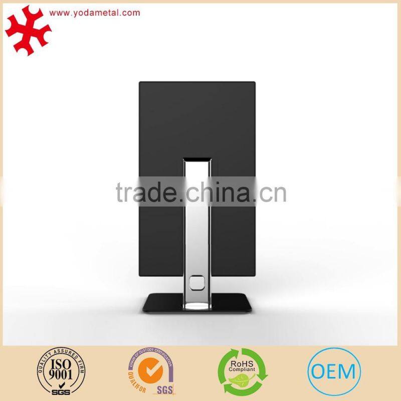 2016 Fashionable Aluminum Monitor Base Stand with Mirro and High Glossy Finish