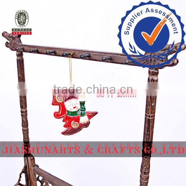 Christmas Tree Snowman Ceramic Wall Ornaments