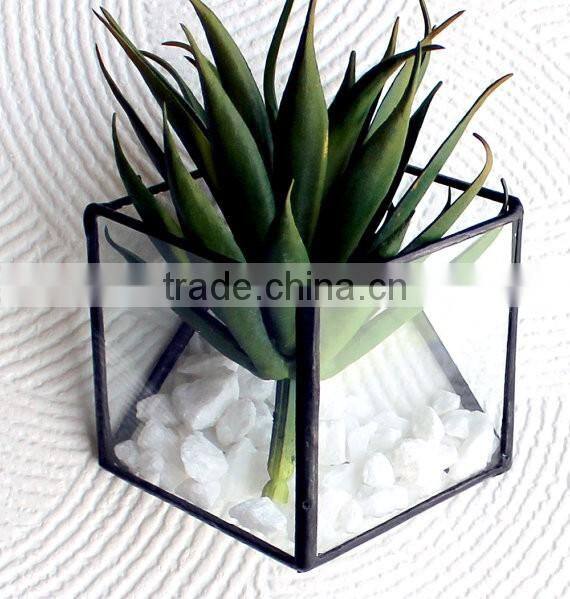 Home Decorate- 3 Sizes Modern Geometric Stained Glass Terrariums