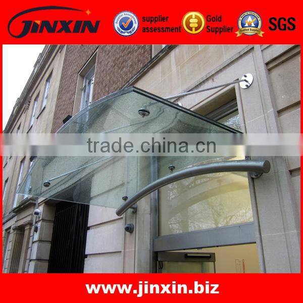 Stainless steel 304 316 glass anwings canopies fittings trade assurance alibaba china