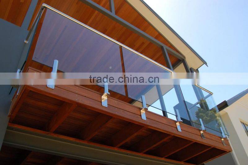 JINXIN stainless steel railing design spigot_mini post balcony for glass pooling fence