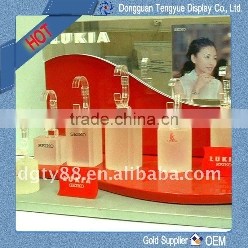 OEM factory vacuum forming thick plastic cellphone display stand