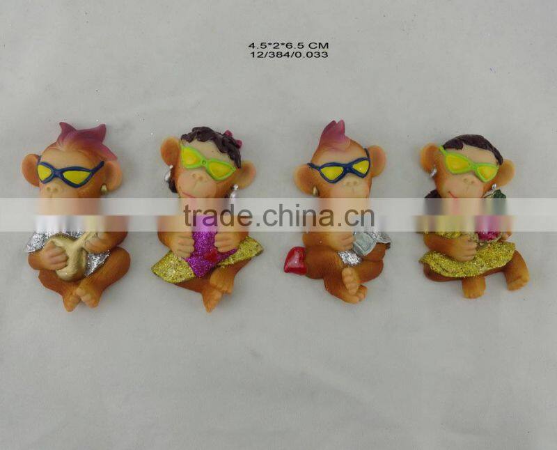 New design polyresin monkey for 2016 russia new year