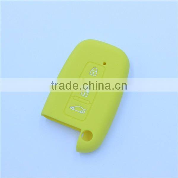 Protective silicone car key cover for hyundai i35 Sonata K5 K2 3 buttons