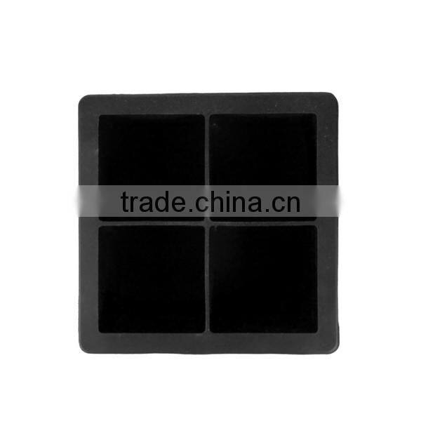 FDA 4 cavities custom ice cube mold