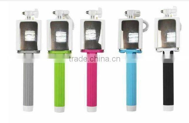Mini flexible extendable hand held monopod Handheld selfie stick,wireless bluetooth selfie stick LS Eplus