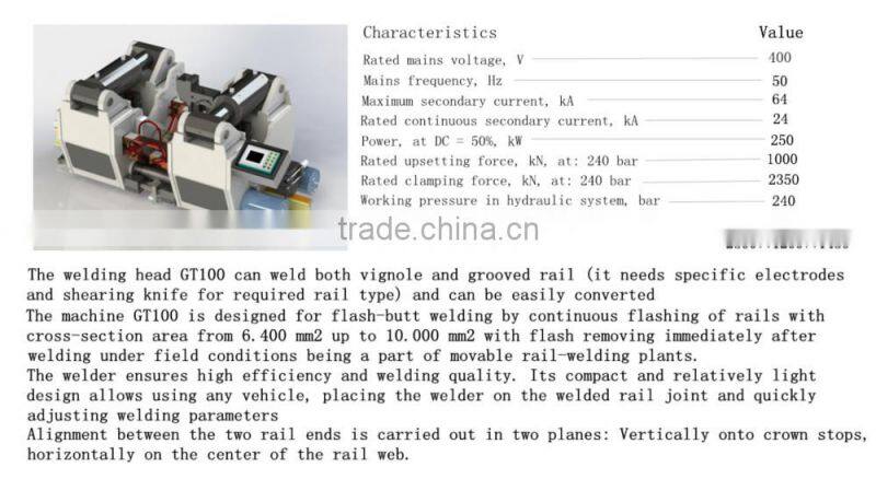 Imported GT100Flash-Butt Welding Container