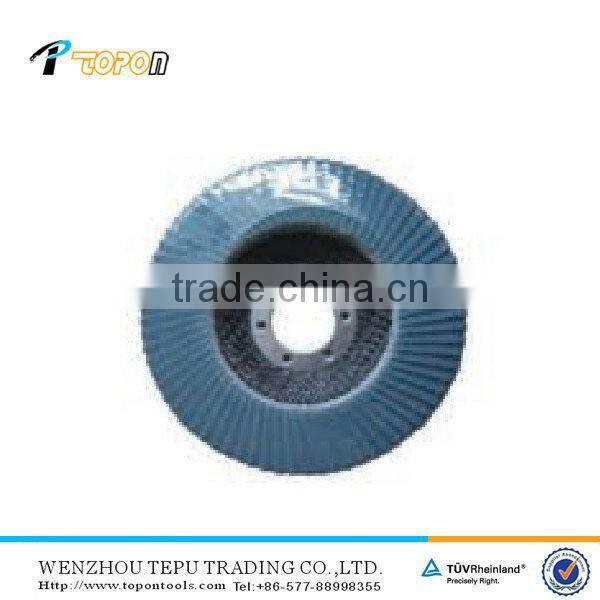 Blue flap disc:Aluminium zirconiam