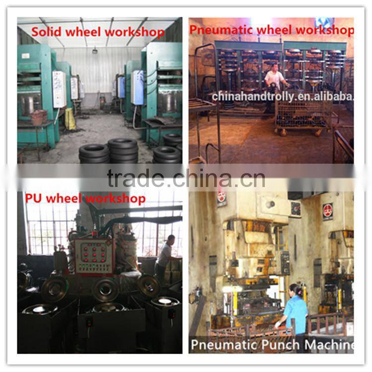 hand truck tool cart wheelbarrow rubber wheel metal rim