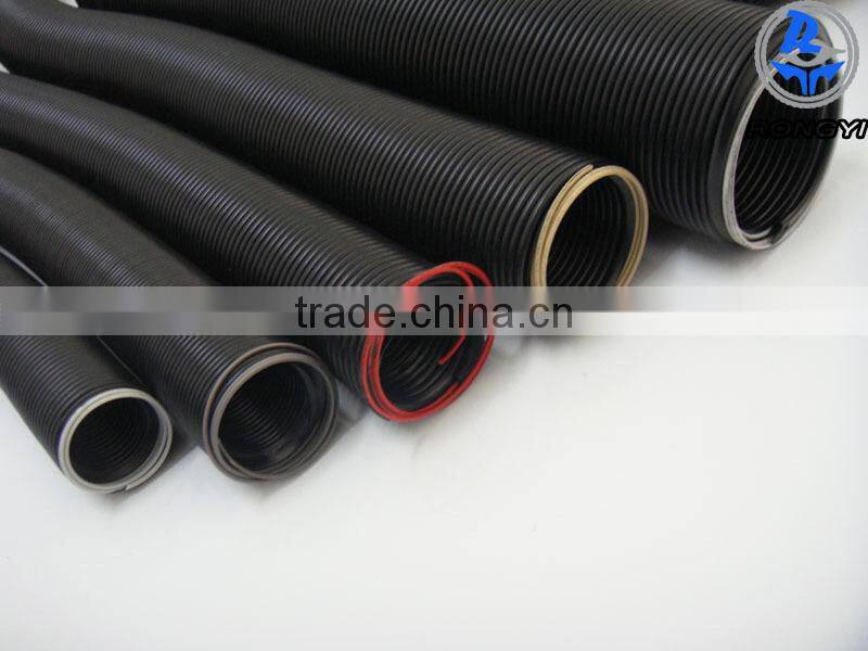 PVC Steel Wire black telescoping plastic tubing