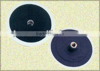 plastic polishing pad with thread