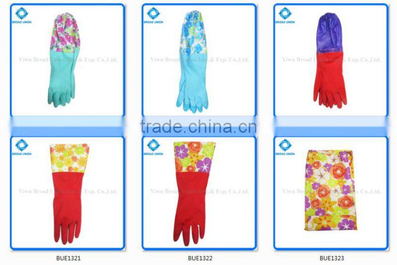 Household Glove Kitchen Glove With Cotton Liner