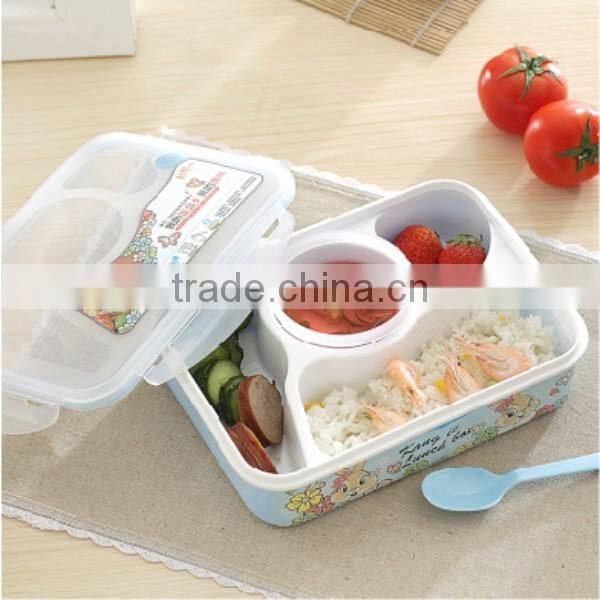 PP Plastic Food Container Lunch Box With Compartments,custom Food Container,Kids Lunch Food Container With Compartments