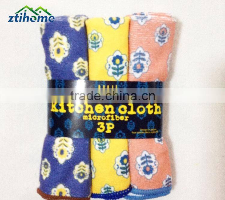 Silky Microfiber Cloth for easy kitchenwork cleaning