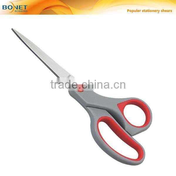 S61003 6" Soft Grip New office stationery abs handle scissors