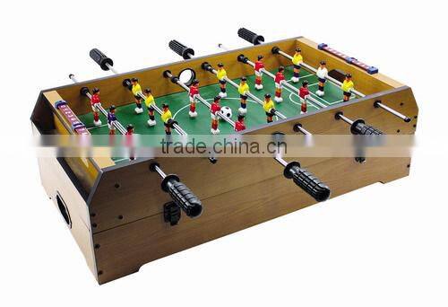 Table top football with design on board foosball soccer table / kicker football table