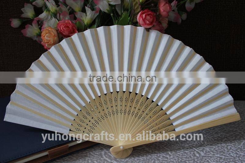 21cm Japanese hand folding fan for gift