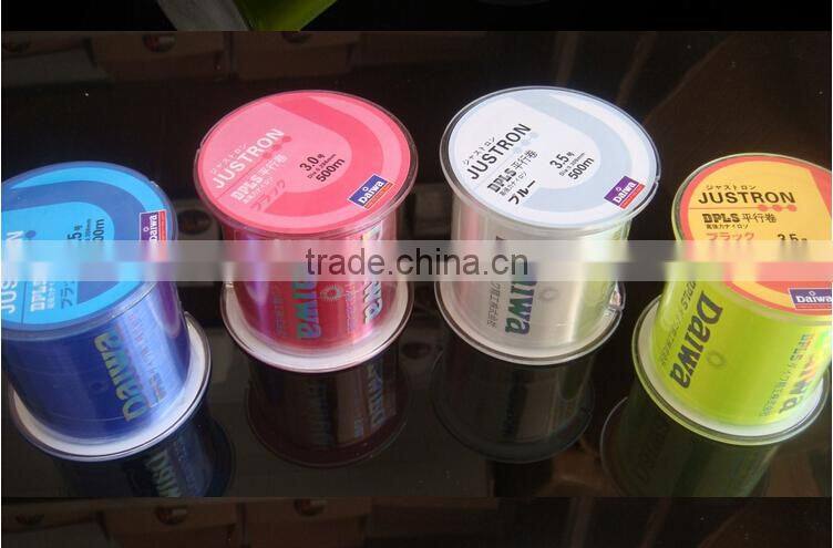 Colorful fishing line nylon fishing line 500m nylon monofilament fishing line