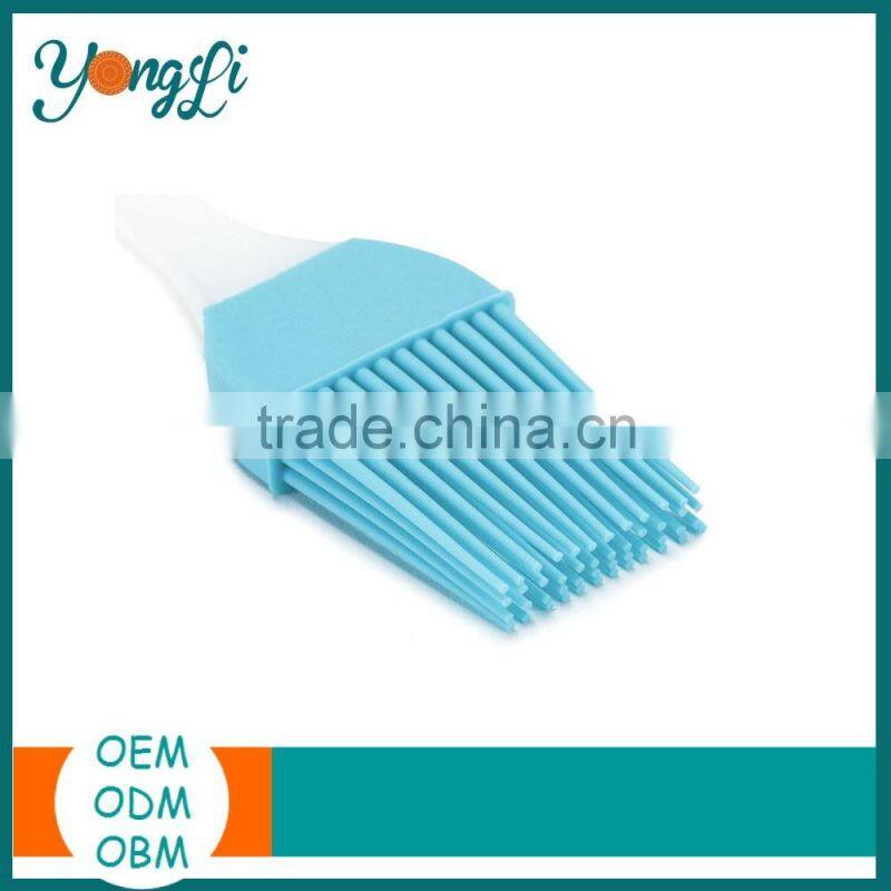 Colorful Silicone Kitchen Utensils Silicone Bbq Grill Brush