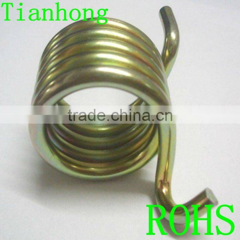 Plating color zinc Torsion Spring used in industrial