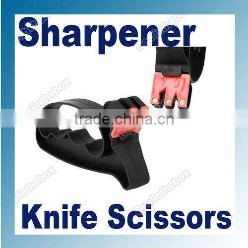 As seen on TV!! 2 In 1 Handheld Knife and Scissors Sharpener