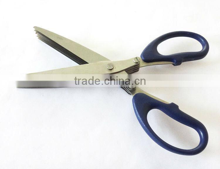 chopped green onion five blade scissors