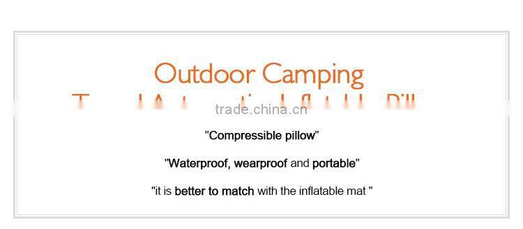 Outdoor Camping Travel Automatic Inflatable Pillow