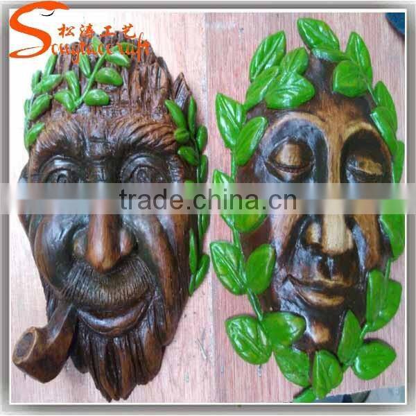 songtao chinese factory customize artificial human tree face masks