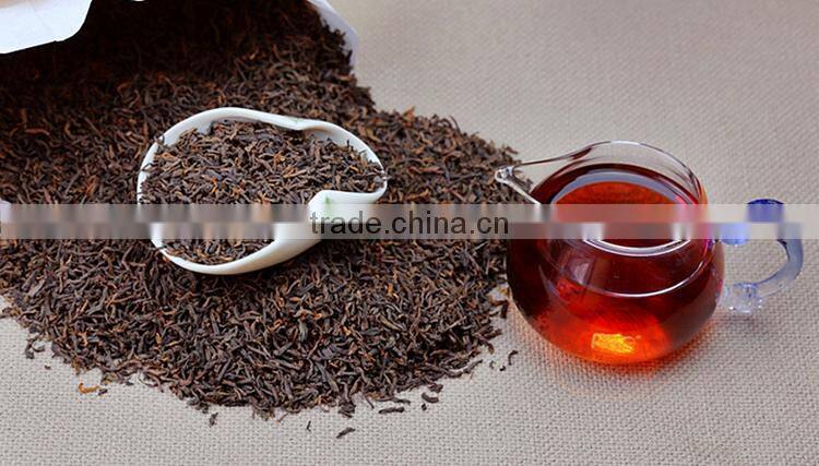 Wholesale mellow taste weight lose loose puerh tea highly welcomed detox tea Yunnan famous ripe royal puer tea